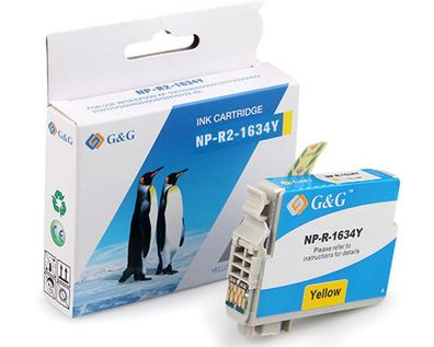G&G Kompatibel mit Epson 16XL/ T1634/ C13T16344012 XL-Druckerpatrone