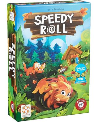 Piatnik - Speedy Roll (Kinderspiel) Brettspiel Familienspiel