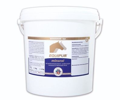 Equipur mineral Pulver 8 kg | Mineralfutter Pferd