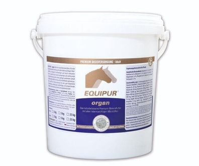 Equipur organ Pellets 3 kg | Premium-Mineralfutter Pferd