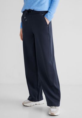 Street One - Casual Fit Hose in Deep Blue