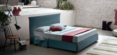 Design Hotel Möbel Italien Möbel Luxus Betten Doppelbett 180x200 cm Modern Style