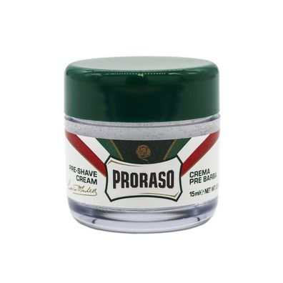 Proraso GREEN - Pre-Shave Creme Travel 15ml