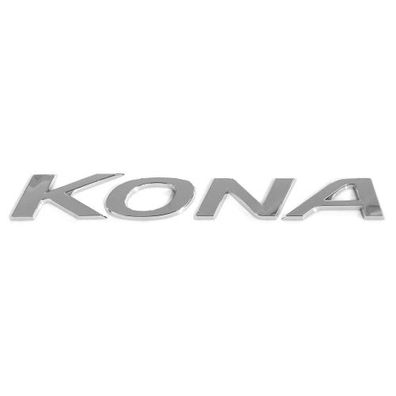 Original Hyundai Kona Schriftzug Aufkleber Sticker Emblem Logo chrom 86310J9000