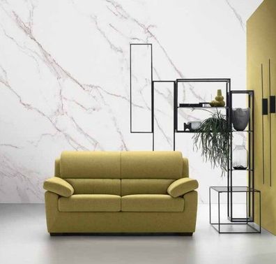 Modern Style Sofa Italien 2-er Textil Holzrahmen Wohnzimmer Couch Sofa alfitalia