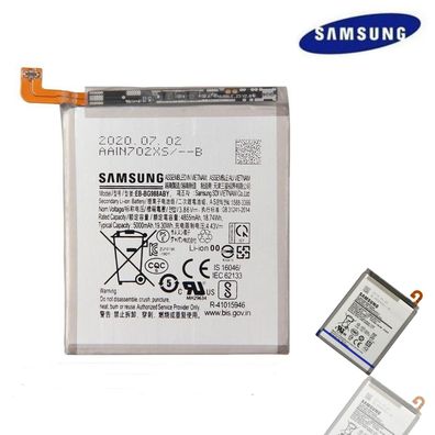 Original Samsung Galaxy S20 Ultra Akku Batterie SM-G988 Accu Battery EB-BG988ABY