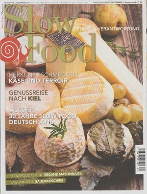 1/2 Preis: Slow Food Magazin, 04/2022 August-September