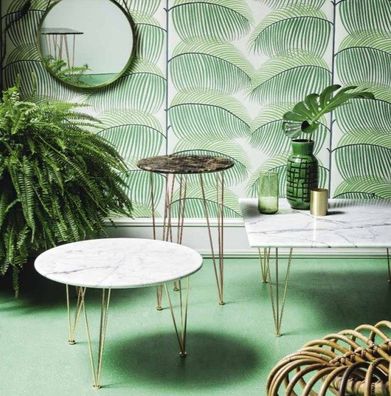 Italienische Modern Couchtisch Holz Tisch geschnitzt Luxus Design Möbel Tische