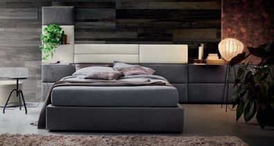 Doppel Hotel Betten Ehe 180x200cm Schlaf Zimmer Holz Luxus Design Bett Polster