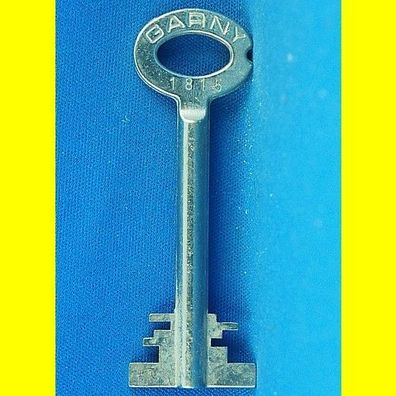 Garny Tresor Doppelbart - Schlüssel Profil 1815 - Länge 70 mm - gebohrt 3 mm