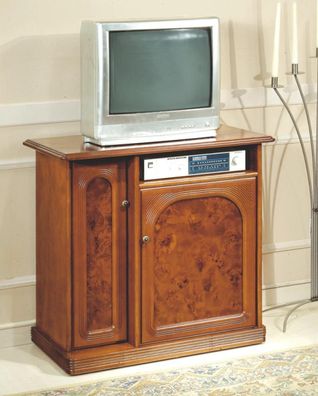 Brauner tv Schrank Luxus Sideboard Kommode Wohnzimmermöbel Schränke Regale Holz