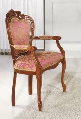 Klassische Stühle Stuhl Designer Holzstuhl Esszimmerstuhl Luxus Holz Lehnstuhl
