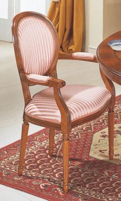 Klassische Stühle Holz Lehnstuhl Holzstuhl Design Luxus Stuhl Esszimmerstuhl