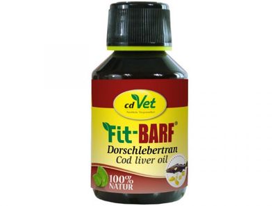 Fit-BARF Dorschlebertran Einzelfuttermittel 100 ml