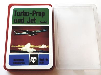 Spielkarten Turbo-Prop und Jet