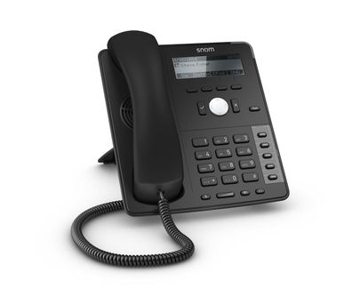SNOM D715 VOIP Telefon (SIP), Gigabit o, Netzteil * NEU* schw