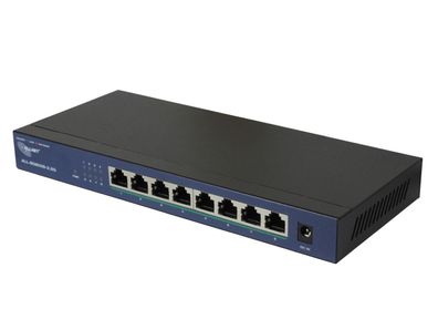 ALLNET Switch unmanaged 8 Port 2.5GBit - 8x LAN - Lüfterlos - "ALL-SG8008-2.5G"