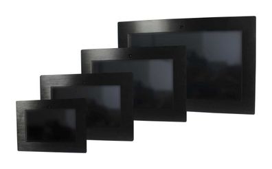 ALLNET Touch Display Tablet 10 Zoll zbh. Einbauset Einbaurahmen + Blende Schwarz