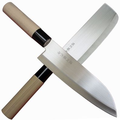 Herbertz japanisches Kochmesser-Set Santoku und Nakiri Küchenmesser, 2 teilig