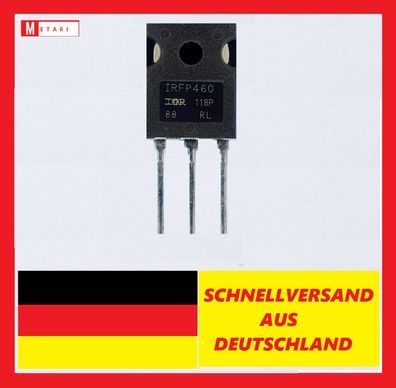 IRFP460 N-Channel Transistor 500V 280W 20A TO-247 Power Mosfet IRFP460PBF