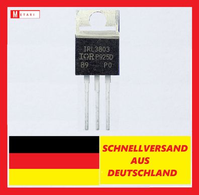 IRL3803 Transistor N-Channel MOSFET 30V 140A 200W N-LogL TO220AB