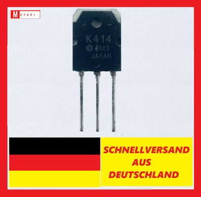 2SK1058 N-channel Power Transistor 160V TO-3P K1058 7A 100W Neu