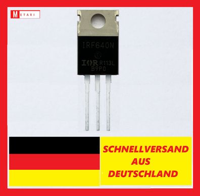 IRF640N , Transistor 200V 18A 150W, N- Mosfet TO-220