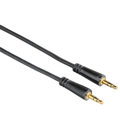 Hama 3m AUX Kabel 3,5mm KlinkeKabel KlinkenStecker Audio Handy MP3 Tablet PC