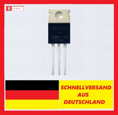 IRF9Z34N 55V 19A 68W , Transistor , P-Mosfet , TO-220