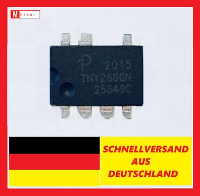 TNY268GN , TNY268 Off-Line-Switcher Power Integr. SMD7 AC/ DC-Wandler 15W85-265VAC