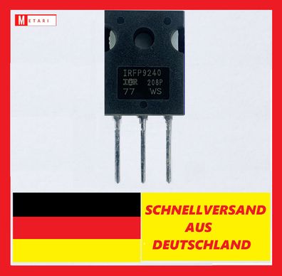 IRFP9240 Transistor P-MOSFET 200V 150W 12A TO247AC Transistor Neu