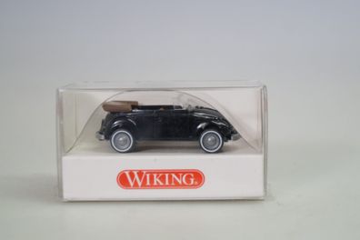 1:87 Wiking 802 04 14 VW Käfer Cabrio schwarz, neu