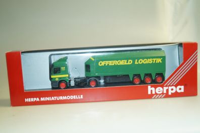 1:87 Herpa 145336 MB Actros Glastransporter Offergeld, neuw./ovp