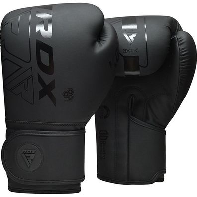RDX F6 Kara Boxhandschuhe Schwarz Boxen Training Sparring