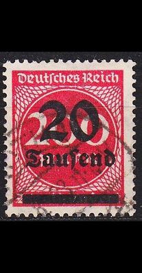 Germany REICH [1923] MiNr 0282 II ( O/ used )