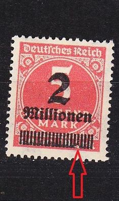 Germany REICH [1923] MiNr 0312 Aa ( * */ mnh ) [01]