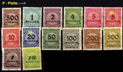 Germany REICH [1923] MiNr 0313 AP ex ( * */ mnh ) [01]