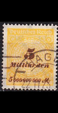 Germany REICH [1923] MiNr 0327 AW ( O/ used )