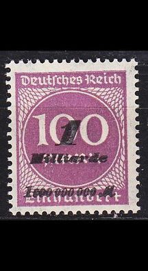 Germany REICH [1923] MiNr 0331 AP ( * */ mnh )