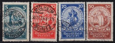 Germany REICH [1924] MiNr 0351-54 ( O/ used ) [01]