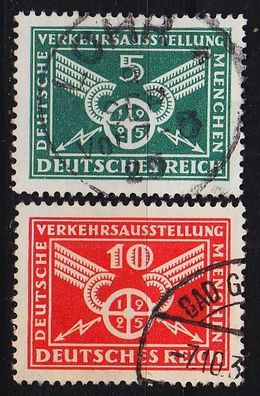 Germany REICH [1925] MiNr 0370-71 X ( O/ used ) [01]