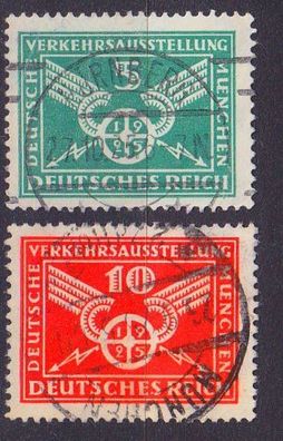 Germany REICH [1925] MiNr 0370-71 Y ( O/ used ) [01]