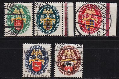 Germany REICH [1928] MiNr 0425-29 ( O/ used ) [01] Wappen