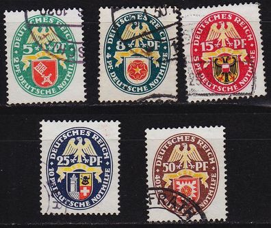 Germany REICH [1928] MiNr 0430-34 ( O/ used ) [01] Wappen