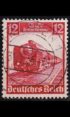 Germany REICH [1935] MiNr 0581 ( O/ used ) Eisenbahn