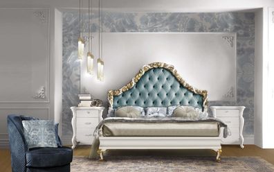 Bett Polster Design Luxus Doppel Hotel Betten Schlaf Zimmer Italienische Möbel