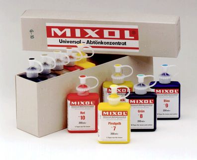 Mixol Gehilfensatz G-10 im Spezialkarton 0,2 Liter Nr. 1-10