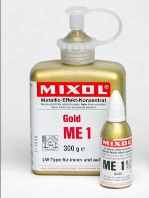 Mixol Metallic-Effekt Konzentrat 0,3 kg Gold ME 1