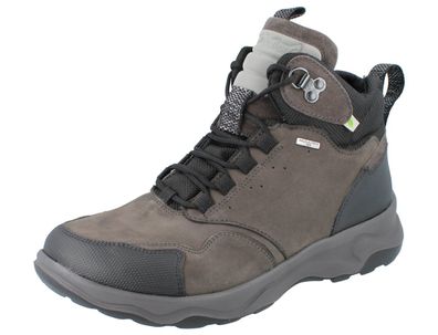 Waldläufer H-Max schwarz Herren Outdoor Boot Trekking Stiefel carbon/ Leder