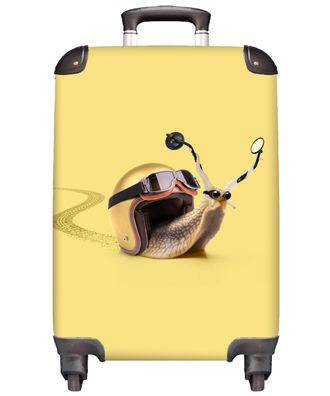 Handkoffer - Trolleys - Rollkoffer - Handgepäck - Schnecke - Tiere - Junge